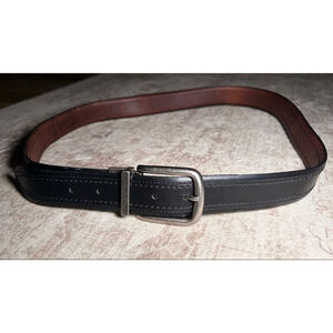 Columbia Reversible Leather Belt Black Brown Size 32/80